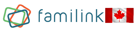 Familink Canada. 3G and 4G photo diary for the older generation. logo